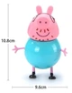 Набор фигурок Свинка Пеппа. Игровые фигурки из мультфильма Peppa Pig 4 шт. Поросёнок Джордж, Папа Свин, Мама Свинка - изображение 4