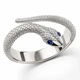 Кольцо серебряное Змея с фианитами Silver Style 17 р. (11565.10 sku:2300103902590) - изображение 1