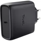 Ładowarka Trust Maxo 25523 USB-C 65W GaN Czarna (8713439255232) - obraz 1