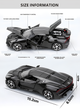 Модель автомобиля Bugatti La Voiture Noire. Металлическая инерционная машинка Бугатти 1:32 - изображение 10