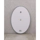 Дзеркало для ванної кімнати Mixxus Plain MV02-60x80 600x800 овальне, з LED-підсвічуванням та антизапотіванням (MI6933) - зображення 9