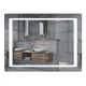 Дзеркало для ванної кімнати Mixxus Style MR03-90x70 900x700 прямокутне, з LED-підсвічуванням та антизапотіванням (MI6007) - зображення 1