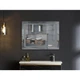 Дзеркало для ванної кімнати Mixxus Style MR03-90x70 900x700 прямокутне, з LED-підсвічуванням та антизапотіванням (MI6007) - зображення 4