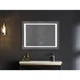 Дзеркало для ванної кімнати Mixxus Style MR03-90x70 900x700 прямокутне, з LED-підсвічуванням та антизапотіванням (MI6007) - зображення 5