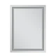 Дзеркало для ванної кімнати Mixxus Premium QUADRO 900x700 прямокутне, з LED-підсвічуванням (MP6621) - зображення 3