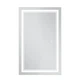 Зеркало для ванной комнаты Mixxus Premium QUADRO 800x500 прямоугольное, с LED-подсветкой (MP6620) - изображение 2