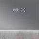 Дзеркало для ванної кімнати Qtap Taurus 800x600 прямокутне, з LED-підсвічуванням та антизапотіванням (QTTAU8006004895) - зображення 4