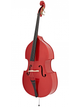 Контрабас STENTOR 1950LCRD Harlequin Rockabilly Double Bass 3/4 (Red) - зображення 1