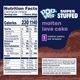 Тосты Pop-Tarts Super Stuffed Molten Lava Cake 5шт, 310г - изображение 2