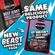 Мясные снеки MrBeast Jack Link's Beef Jerky Teriyaki 25г - изображение 6
