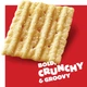 Снеки Cheez-It Grooves Sharp White Cheddar Crunchy Cheese Crackers 481г - изображение 6