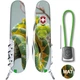 Нож Victorinox Climber Zodiac Змея Green (1049-Vx13703.7_Z4270pk) - изображение 3