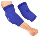 Налокітники спортивні RDX Hosiery Elbow Foam Blue/White S (Blue/White L) - зображення 1