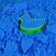 Кінетичний пісок Strateg Magic Sand блакитний 200 грамів (31209) - изображение 3