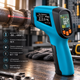 Инфракрасный пирометр Tilswall W301 -50…+600°C, лазерный термометр 12:1, LCD, регулируемая эмиссия - изображение 1