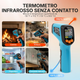 Инфракрасный пирометр Tilswall W301 -50…+600°C, лазерный термометр 12:1, LCD, регулируемая эмиссия - изображение 3