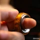 EDC Фиджет игрушка кольцо Янтарь спиннер магнитный Fidget Toy антистресс офисный слайдер (янтарный) - изображение 2