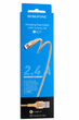 Кабель BOROFONE BX21 Outstanding USB-A – Micro-USB 1 м 2.4A Gold - изображение 2