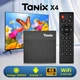 Смарт ТВ-приставка Tanix X4 (4/32GB, S905X4, Android TV 11, 4K, Wi-Fi 2.4/5 ГГц) - изображение 1