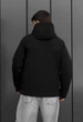 Мужская демисезонная куртка стаф черная с отражателем Staff nu black reflective XL (402681) - изображение 2