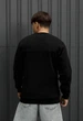 Мужской Свитшот Стаф Черный Однотонный Базовый Staff Basic Black L (402526) - изображение 2