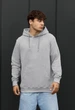 Мужской Худи Стаф Светло-серый Однотонный С Логотипом Staff Logo Light Gray XXL (402684) - изображение 1