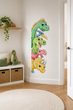 Наклейка на стіну самоклейна Dino Friends з динозаврами 87×29 см ПВХ для дитячої кімнати - изображение 2