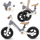 Беговел Kidwell Flex Gray (складной механизм CLICK&FOLD, нейлоновая рама, колеса EVA 29 см, до 30 кг) - изображение 2