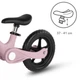 Беговел Kidwell Flex Pink (складной механизм CLICK&FOLD, нейлоновая рама, колеса EVA 29 см, до 30 кг) - изображение 7