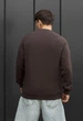 Мужской Свитшот Стаф Коричневый Однотонный С Логотипом Staff Brown Logo S (402593) - изображение 2