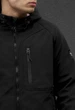 Куртка мужская стаф черная демисезонная однотонная soft shell Staff re black XL (402640) - изображение 5