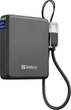 Powerbank Sandberg Nano 5000mAh PD 20W Black (5705730421334) - obraz 2