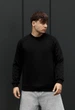 Свитшот Мужской Стаф Черный Спортивный Staff Black L (402525) - изображение 1