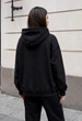 Женское худи стаф черное оверсайз с логотипом Staff black logo. M-L (402521) - изображение 2