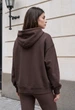 Женский худой стаф коричневый оверсайз с логотипом Staff brown logo oversize M-L (402549) - изображение 2