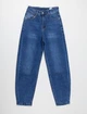 Женские джинсы Baggy синие с высокой посадкой (BC3938) 26 - изображение 5