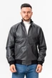 Куртка из экокожи K.O.R 26390 Серая (GREY) L - изображение 1