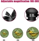 Бінокль BORWOLF 10-30X50 ED High Power HD Zoom — потужний бінокль із низькодисперсійною оптикою ED для подорожей, полювання - изображение 4