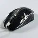 Мишка дротова Meetion M371 1600 DPI RGB чорна - зображення 3