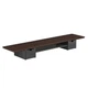 Настільна підставка для монітора OfficePro MR177DW Dark Wood/Black - изображение 1