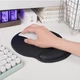 Килимок для миши Hoco GM30 Polar Fox mouse pad with wrist support Чорний - изображение 2
