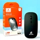 Мышь компьютерная беспроводная JEQANG JW-AP03 2.4G черная - изображение 3