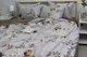 Комплект постільної білизни Tag Tekstil з компаньйоном сатин люкс бавовна King Size (S544) - изображение 4