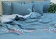 Комплект постільної білизни Tag Tekstil з компаньйоном сатин люкс бавовна King Size наволочки 70х70 (S417) - изображение 3