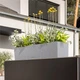 Вазон Lechuza Balconera Stone 80 пісочно-бежевий 79x19x19см 12л (15661) - зображення 11
