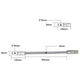 Протяжка плетеная (d=5мм, L=10м) для кабеля стекловолокно [XFIB.WIRE5-10] TACTIX - изображение 6