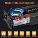 Інвертор EAFC 7000W 12V→220V з чистою синусоїдою | Перетворювач напруги Pure Sine Wave 7000 Вт для сонячних панелей, акумуляторів LiFePO4, AGM, GEL - зображення 7