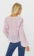 Топ Stradivarius бузковий ZVCEC041 S - изображение 4