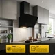 Вытяжка декоративная наклонная WEILOR AURA WDS 53 BLACK - изображение 11