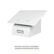 Вытяжка декоративная наклонная WEILOR AURA WDS 53 WHITE - изображение 8